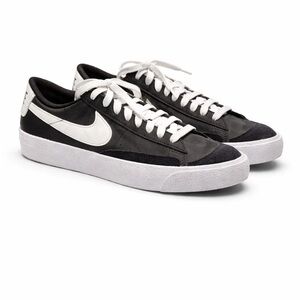 Nike Black and White Low-Top Sneakers